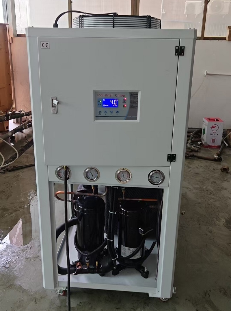 水処理プラント用の10トンの空冷グリコールチラー